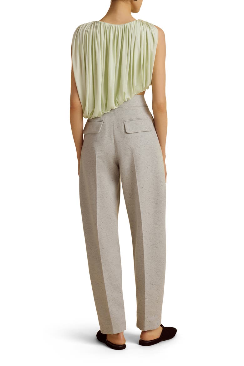 Gathered Draped Top, Alternate, color, Hemlock