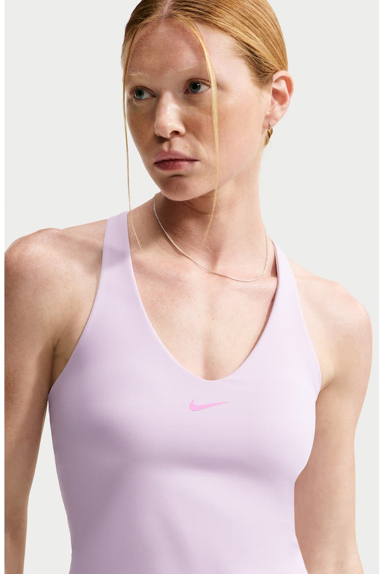 Universa Medium Support Padded Sports Bra Tank, Alternate, color, BLEACHED LILAC/ AMETHYST WAVE