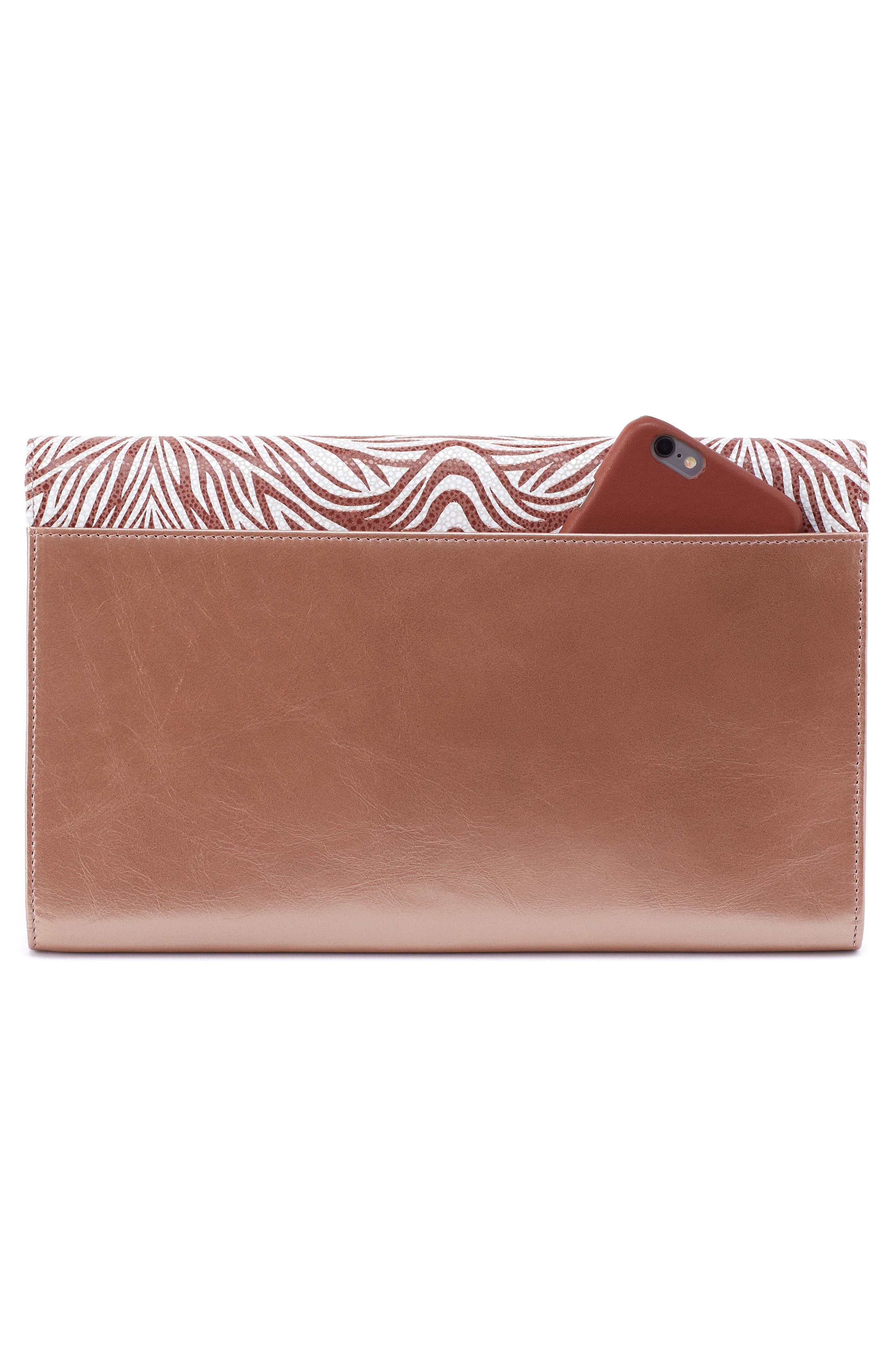 HOBO Farrow Leather Clutch, Alternate, color, 