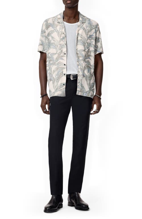 John Varvatos Conant Regular Fit Desert Camp Shirt