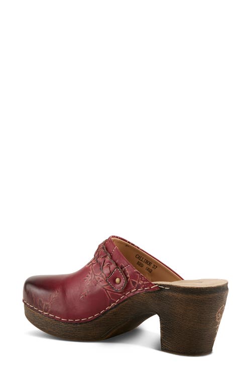 L'artiste By Spring Step Calliroe Platform Clog In Multi
