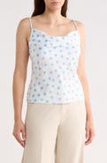Renee C Sleeveless Cowl Neck Tank