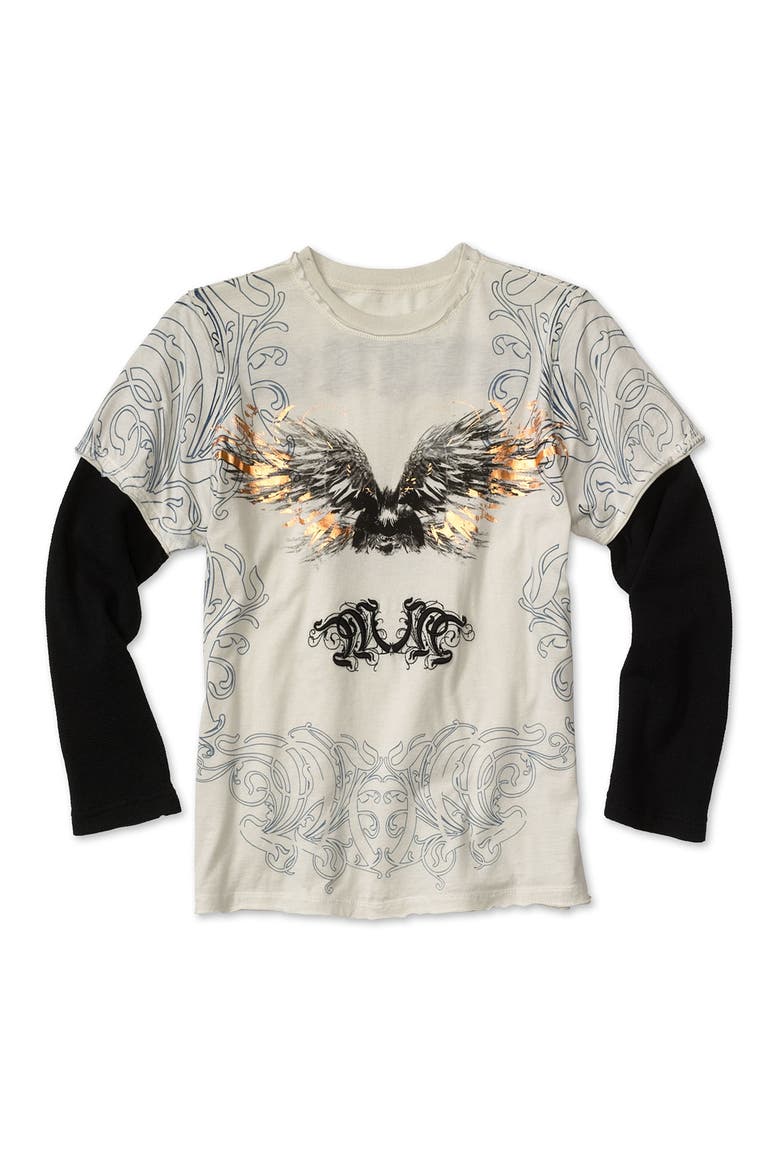 Double Sleeve T-Shirt, Main, color, ICE