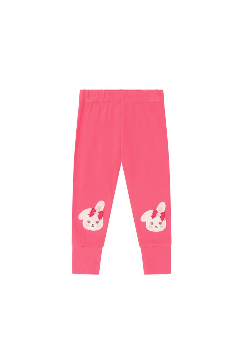 Bow Bunny Legging, Main, color, Geranium