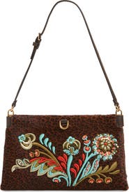 Etro X-Small Clutch Talk Genuine Calf Hair Clutch