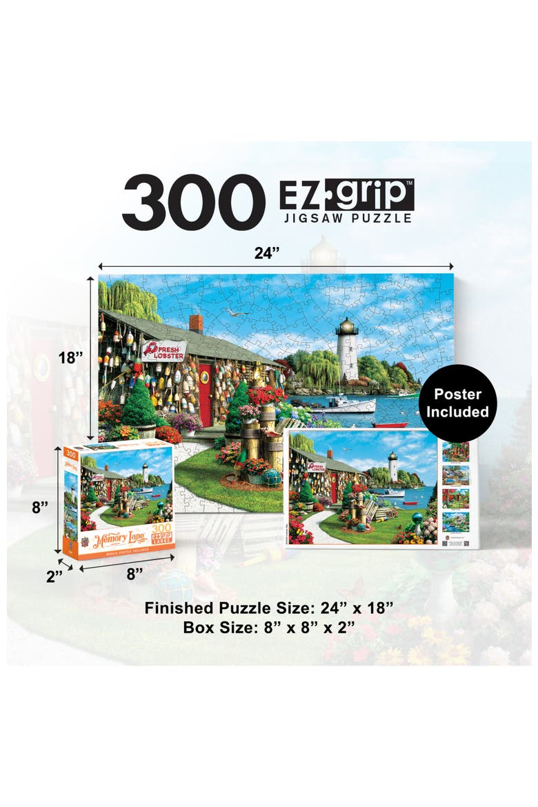 Lobster Bay 300 Piece Jigsaw Puzzle, Alternate, color, Multicolor