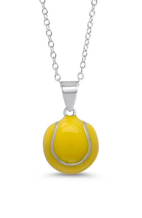 3D Tennis Ball Necklace (Big Kid)