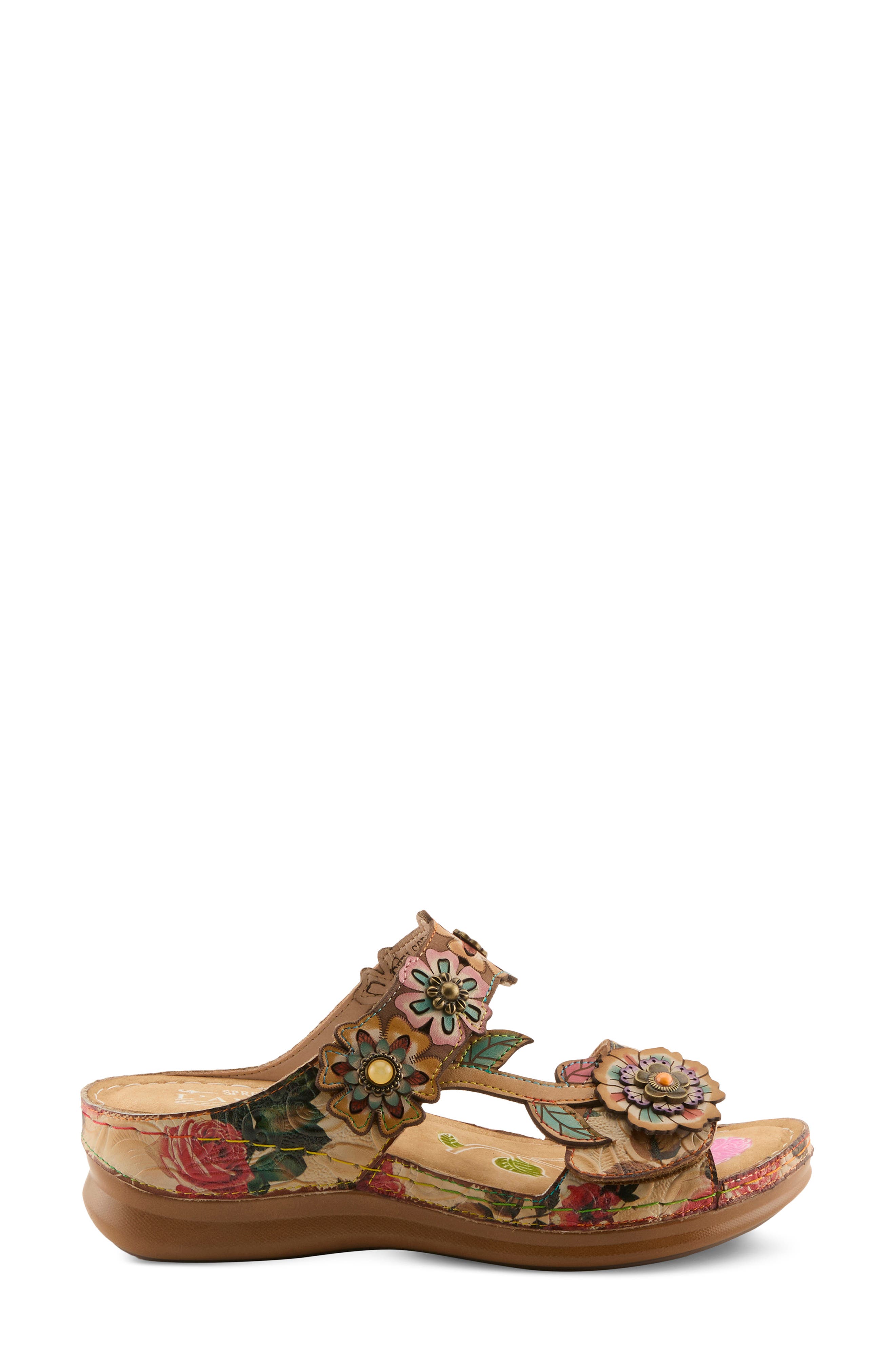 L'Artiste by Spring Step Feels Great Sandal, Alternate, color, Beige Multi