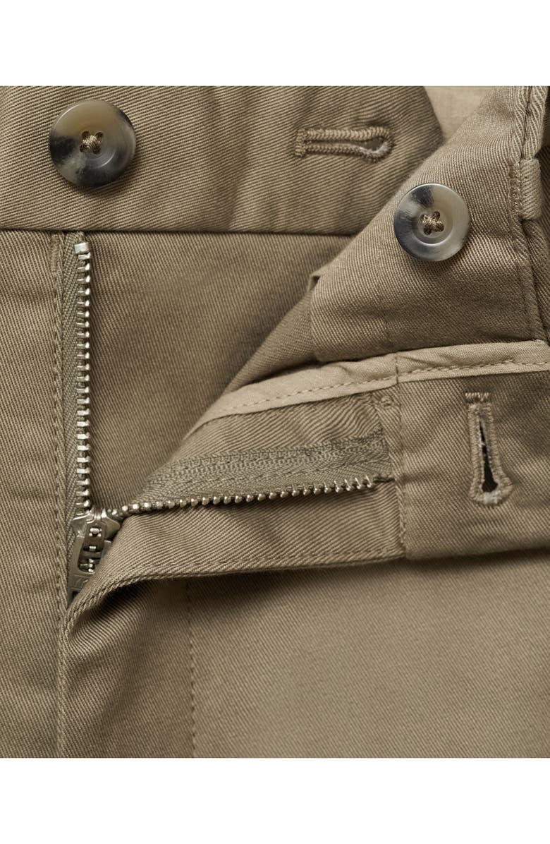 MANGO Barna Slim Fit Stretch Twill Chino Pants, Alternate, color, Mink Grey