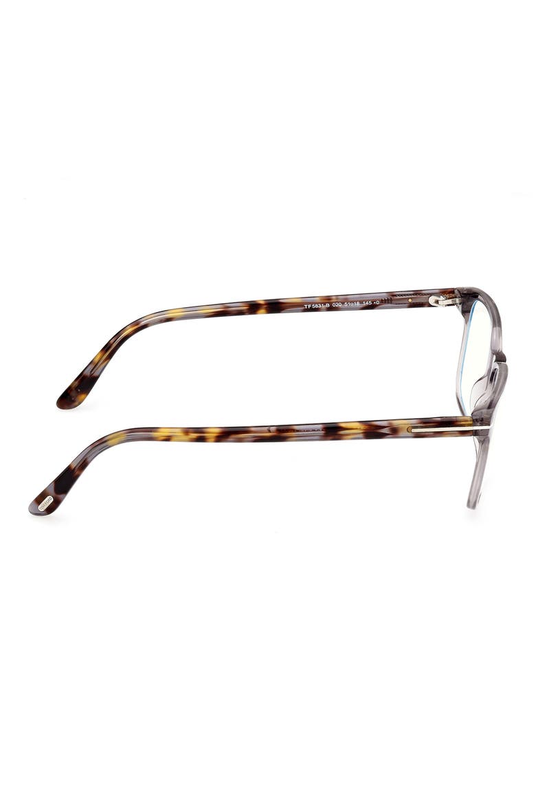 51mm Square Blue Light Blocking Reading Glasses, Alternate, color, GREY/ OTHER