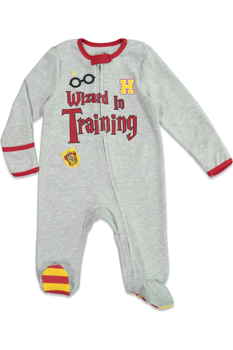 Footed Sleep N' Play and Accessory Set, Alternate, color, Grey Red Yellow Stripe