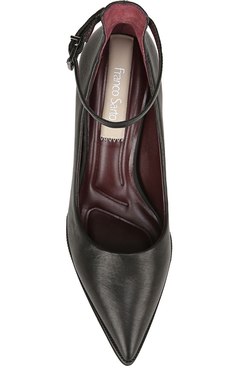 Franco Sarto Danielle Ankle Strap Pointed Toe Pump, Alternate, color,