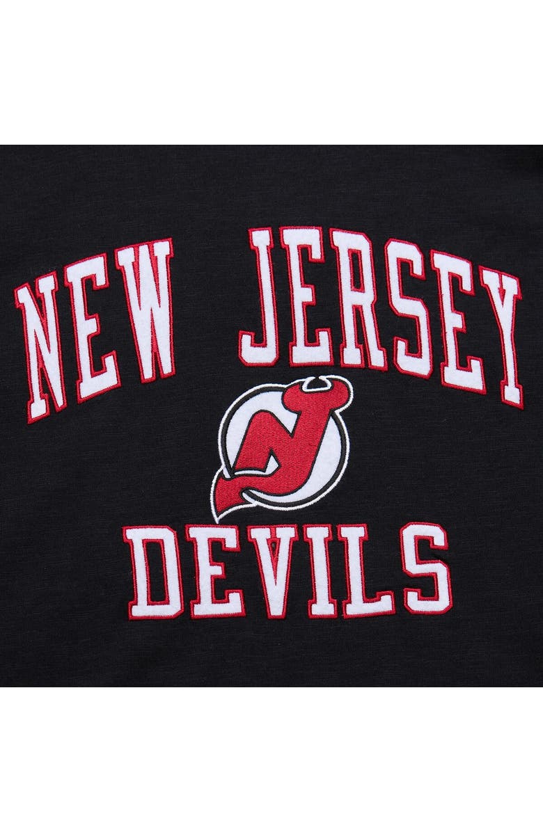 Mitchell & Ness Men's Mitchell & Ness Black New Jersey Devils Legendary Slub T-Shirt, Alternate, color, Black