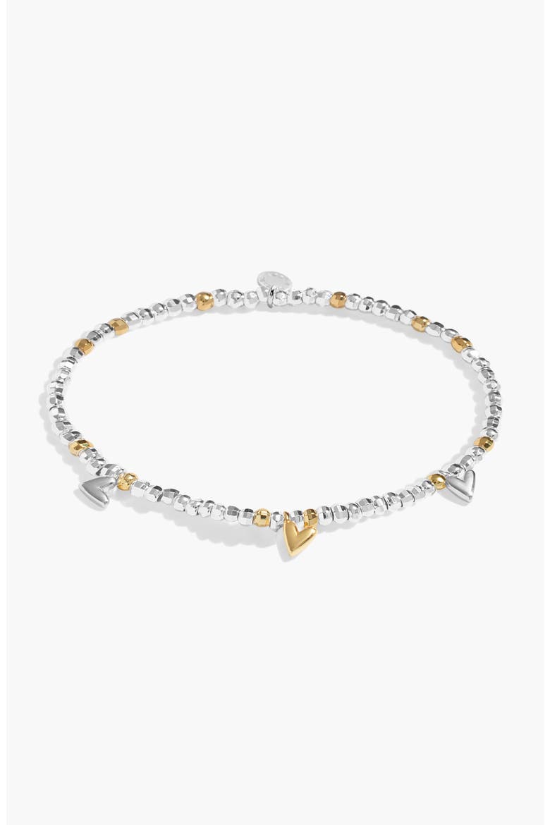 Sparkle Confetti A Little Bracelet In Silver And Gold-Tone Plating, Alternate, color, Love and Wishes