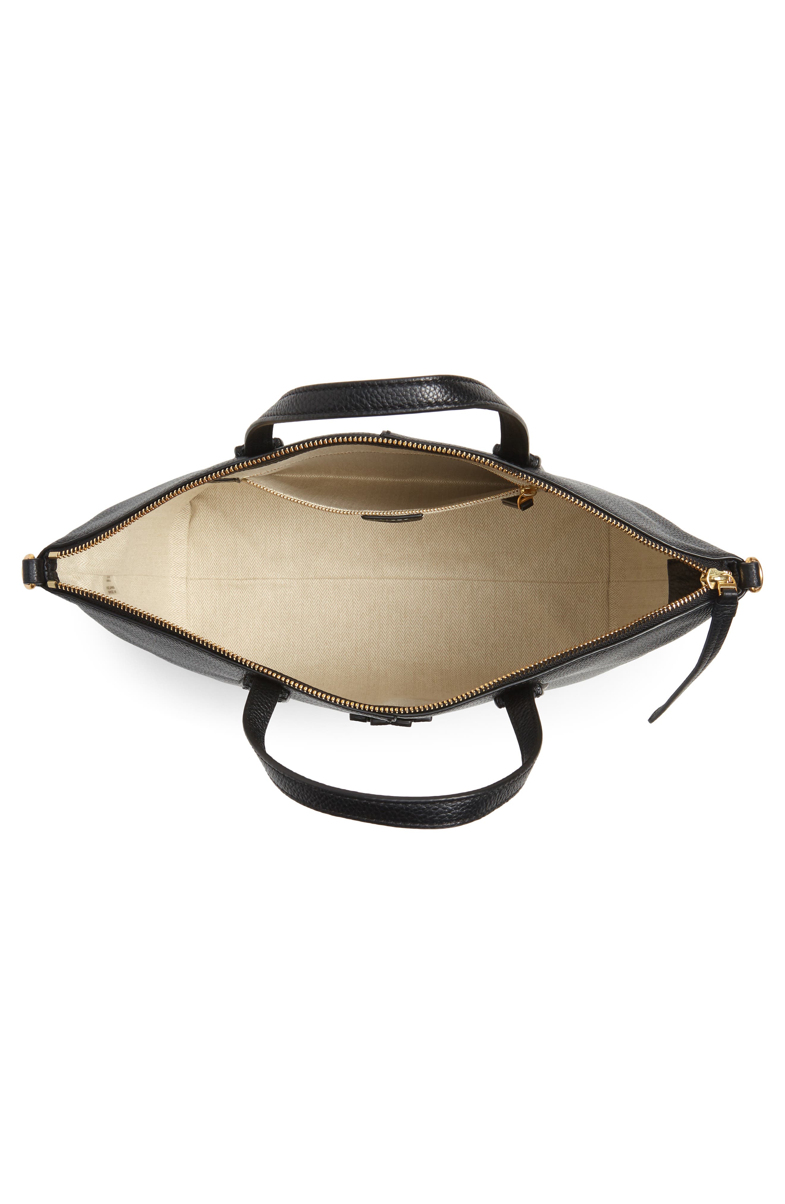 Tory Burch McGraw Leather Satchel, Alternate, color, 