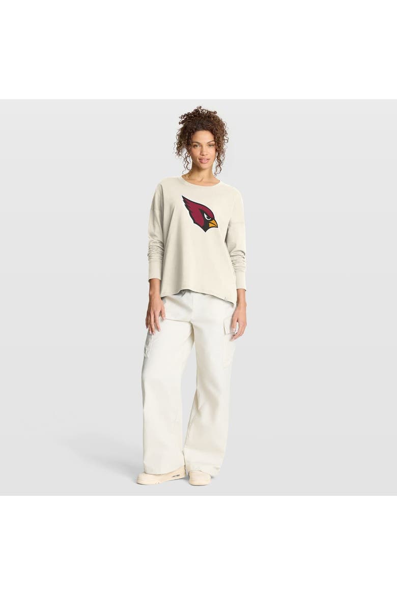 Women's Fanatics Cream Arizona Cardinals Dove Legacy Long Sleeve T-Shirt, Alternate, color, Cream
