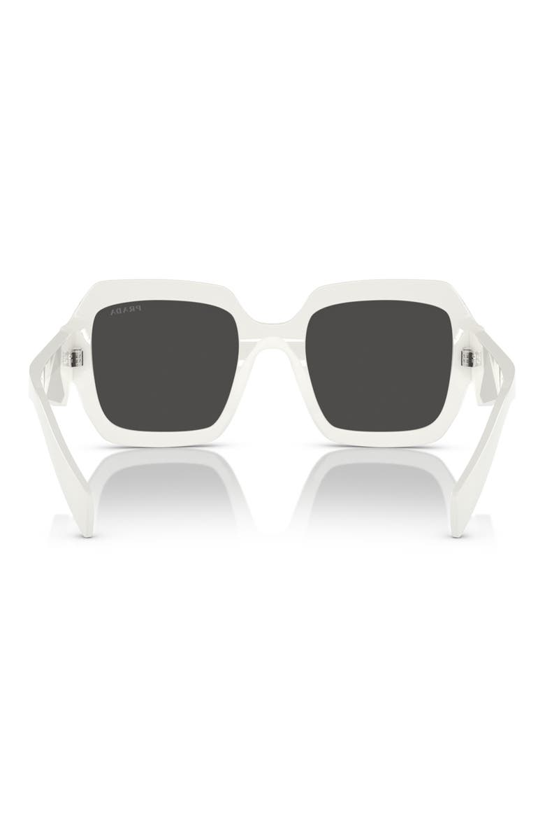 54mm Pillow Sunglasses, Alternate, color, BONE