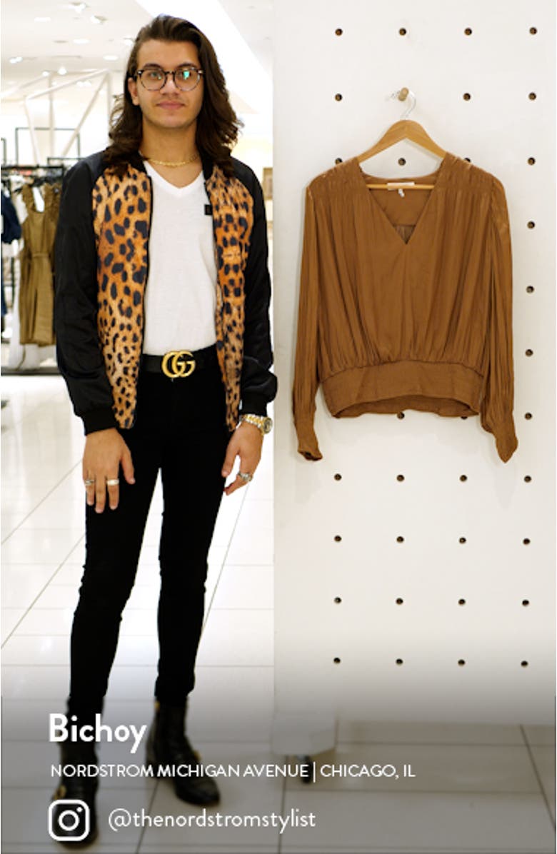 Pleat Satin Blouse, sales video thumbnail