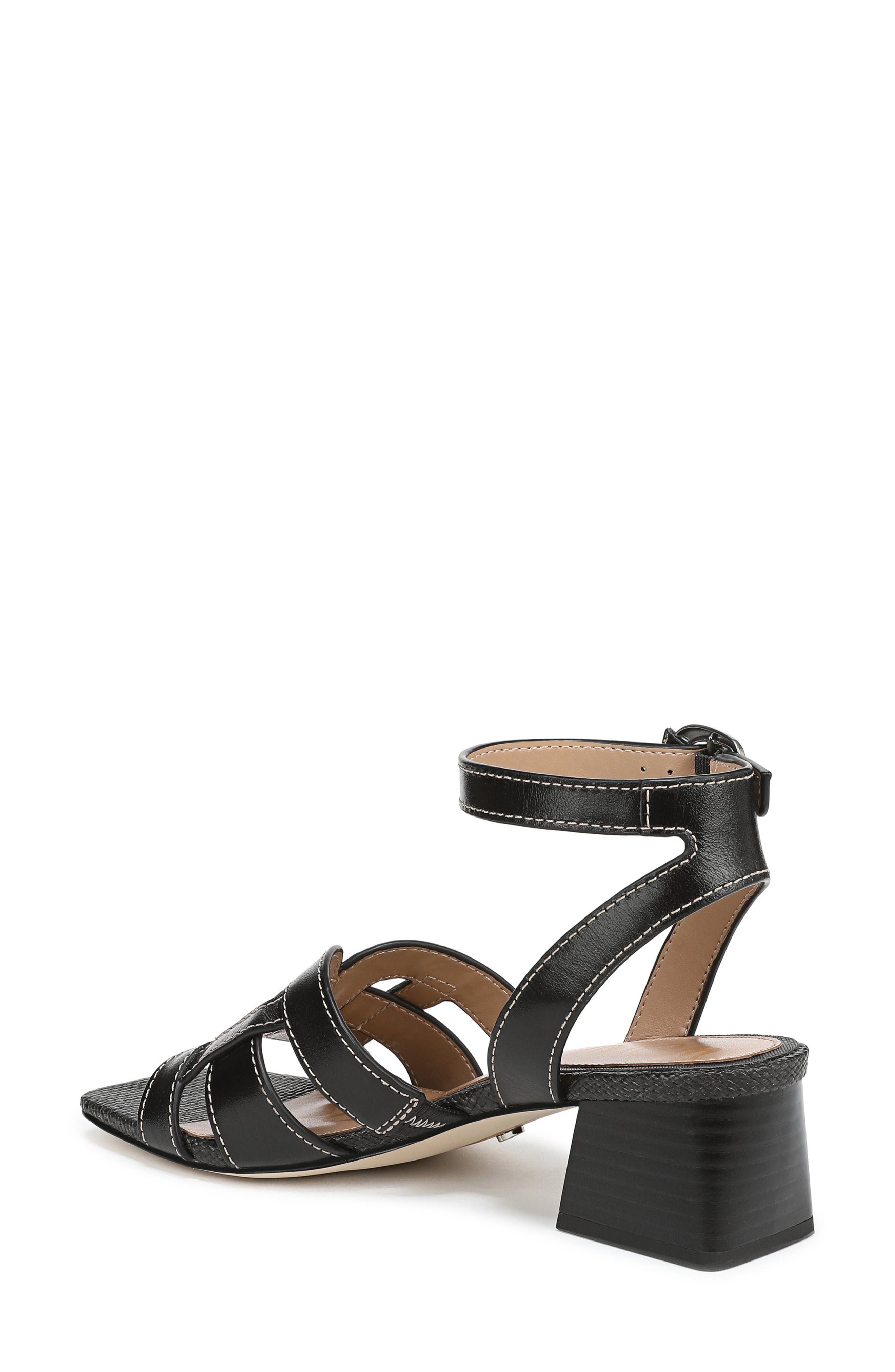 Sam Edelman Wayla Ankle Strap Sandal, Alternate, color, Black