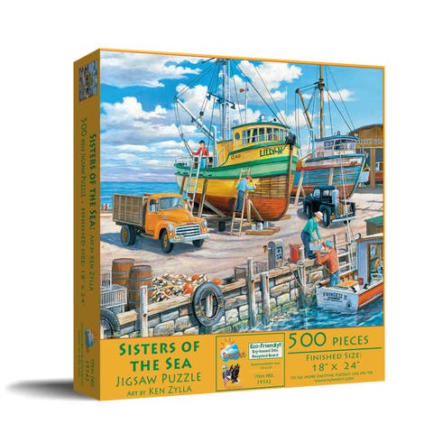 Sisters of the Sea 500 piece Jigsaw Puzzle for Adults