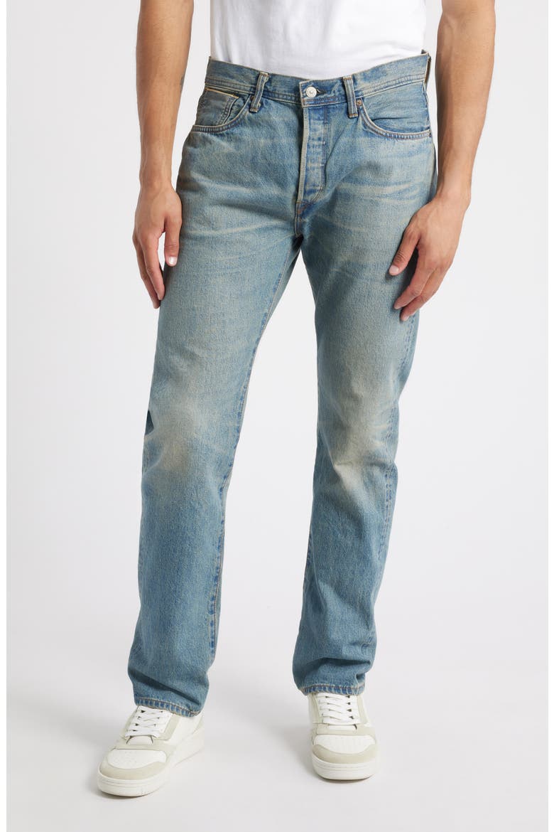 Straight Leg Jeans, Main, color, KAMAKURA