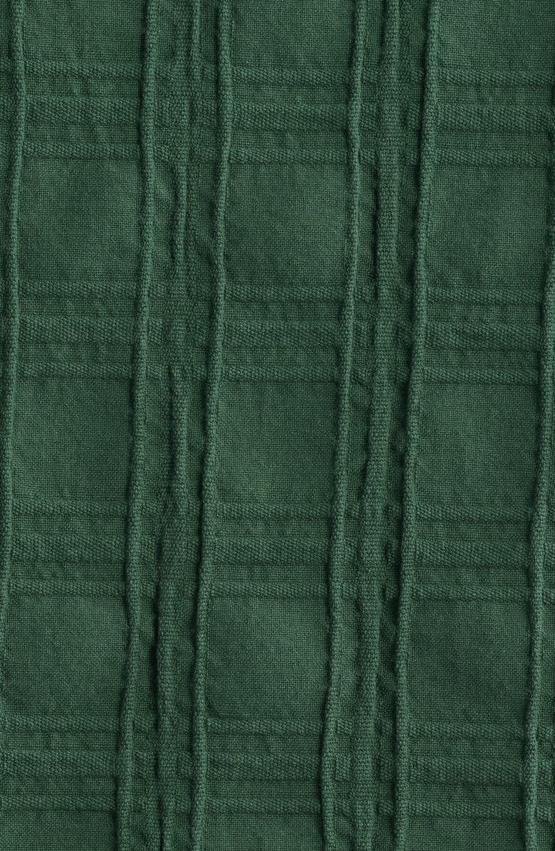 Percival Canyon Heavyweight Check Overshirt, Alternate, color, Forest