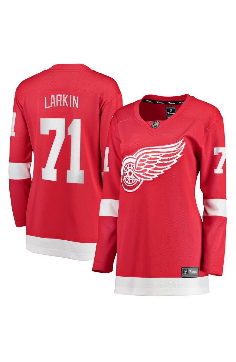 FANATICS Women's Fanatics Dylan Larkin Red Detroit Red Wings Home Breakaway Jersey, Main, color, Red