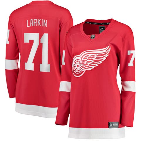 Women's Fanatics Dylan Larkin Red Detroit Red Wings Home Breakaway Jersey