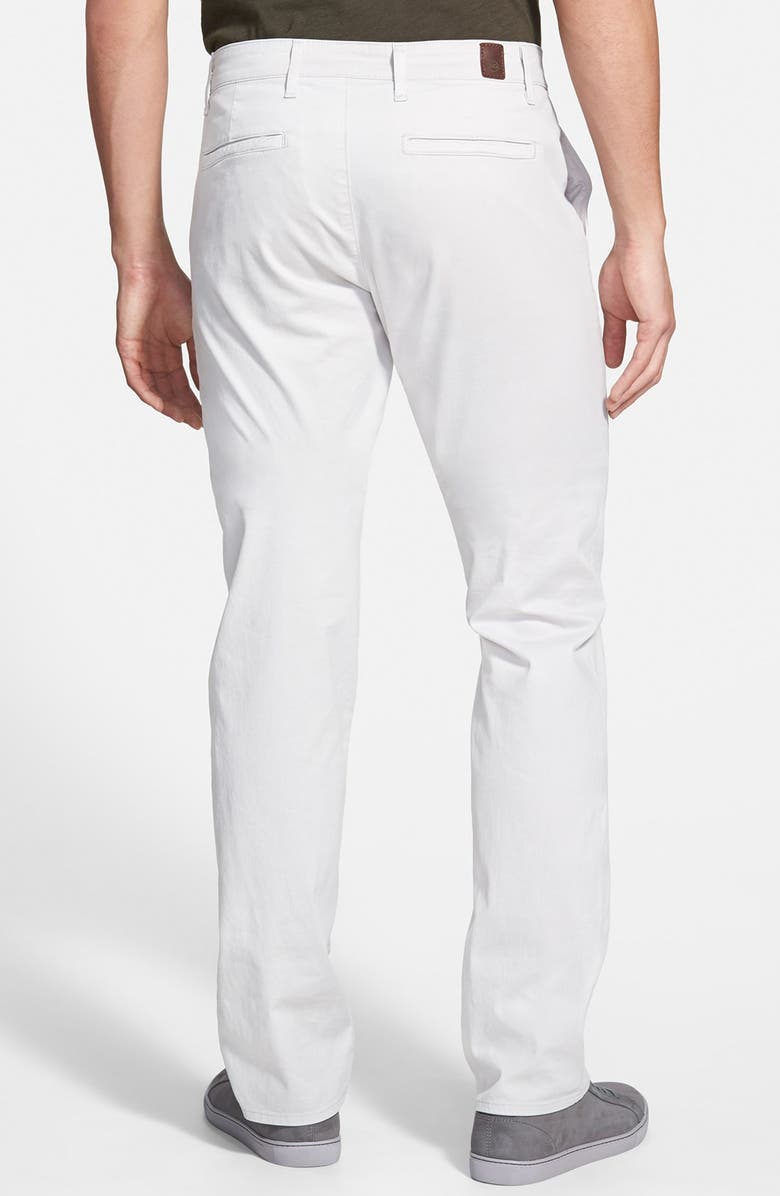 AG 'The Lux' Tailored Straight Leg Chinos, Alternate, color, 