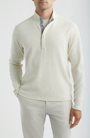 johnnie-O Ransel Quarter Snap Placket Pullover