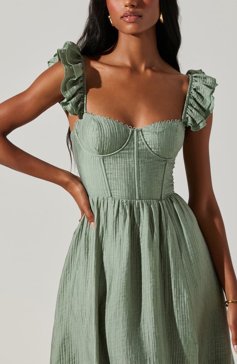 ASTR the Label Wedelia Fit & Flare Dress, Alternate, color, 