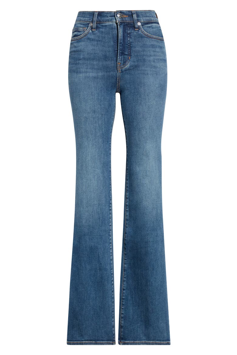 Crosbie High Waist Slim Wide Leg Jeans, Main, color, MEMORY LANE