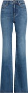 Veronica Beard Crosbie High Waist Slim Wide Leg Jeans