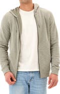 Threads 4 Thought Jordyn Stripe Organic Cotton French Terry Zip Hoodie