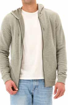 Threads 4 Thought Jordyn Stripe Organic Cotton French Terry Zip Hoodie