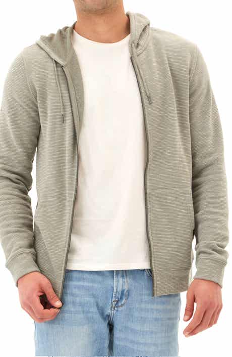 Threads 4 Thought Jordyn Stripe Organic Cotton French Terry Zip Hoodie