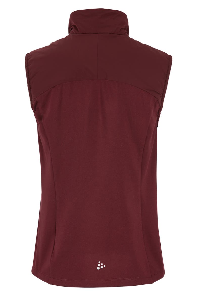 ADV Essence Warm Performance Vest, Alternate, color, DARK FIG