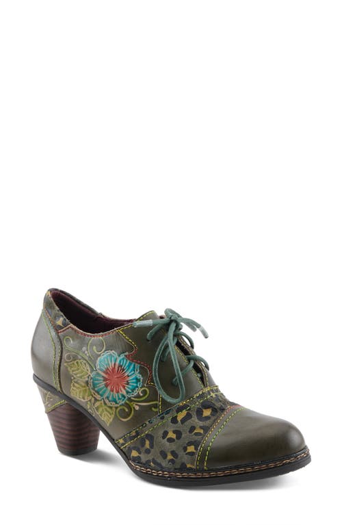 L'artiste By Spring Step Hunteera Pump In Green