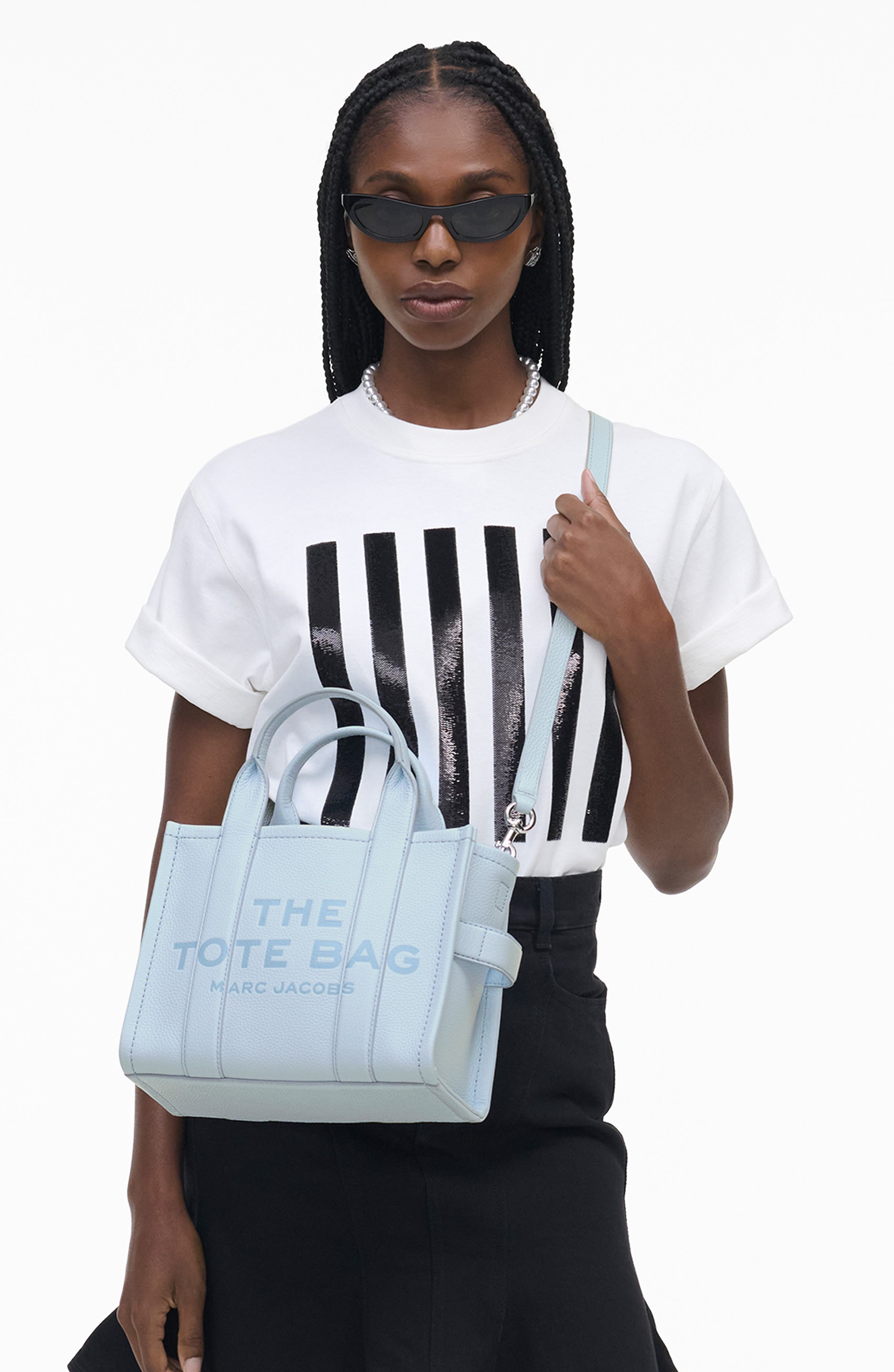 Marc Jacobs The Small Leather Tote, Alternate, color, 