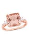 selected Morganite/Rose Gold