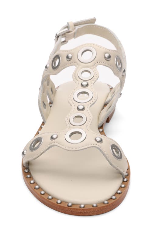 Ash Pop Slingback Sandal In White