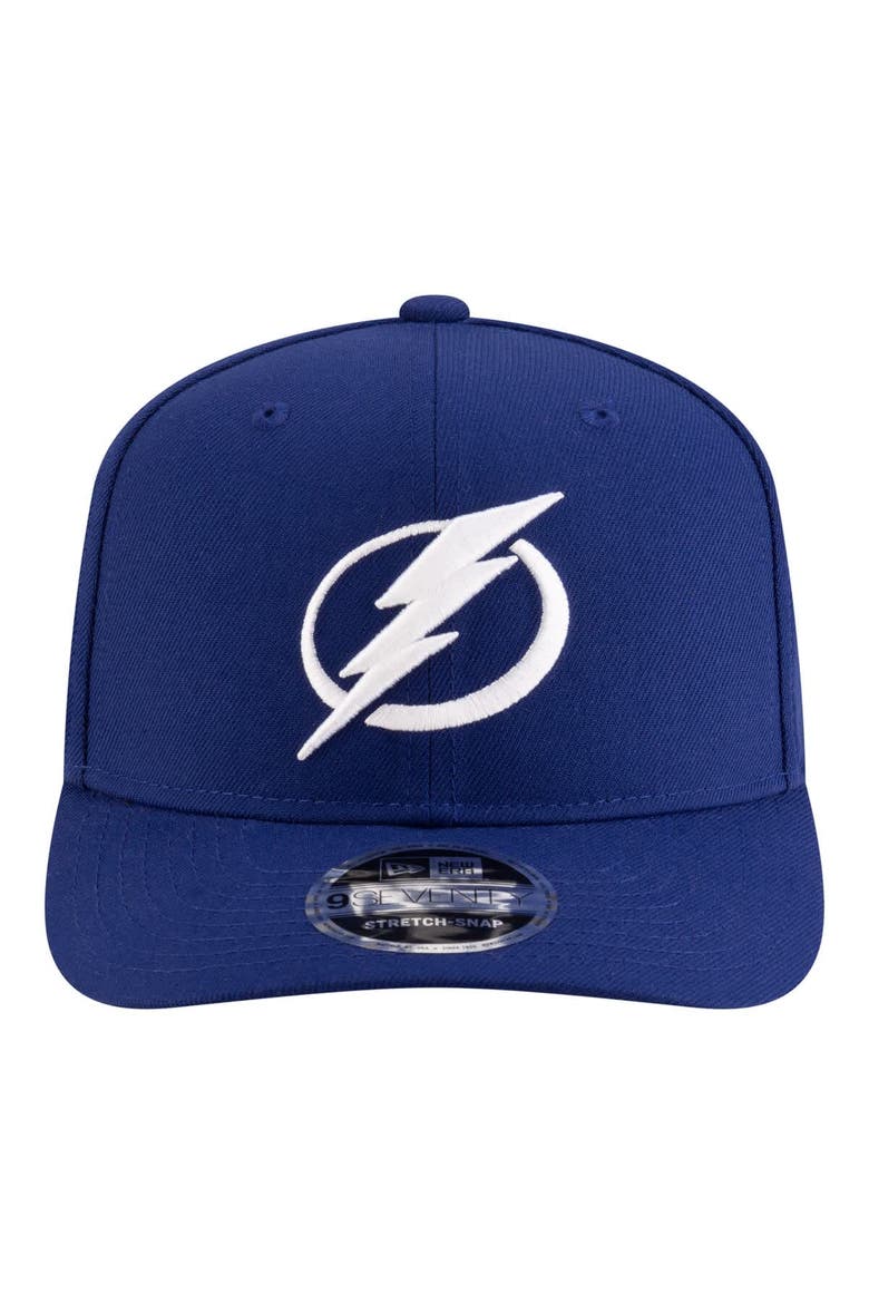 Men's New Era  Blue Tampa Bay Lightning 9SEVENTY Adjustable Hat, Alternate, color, Blue