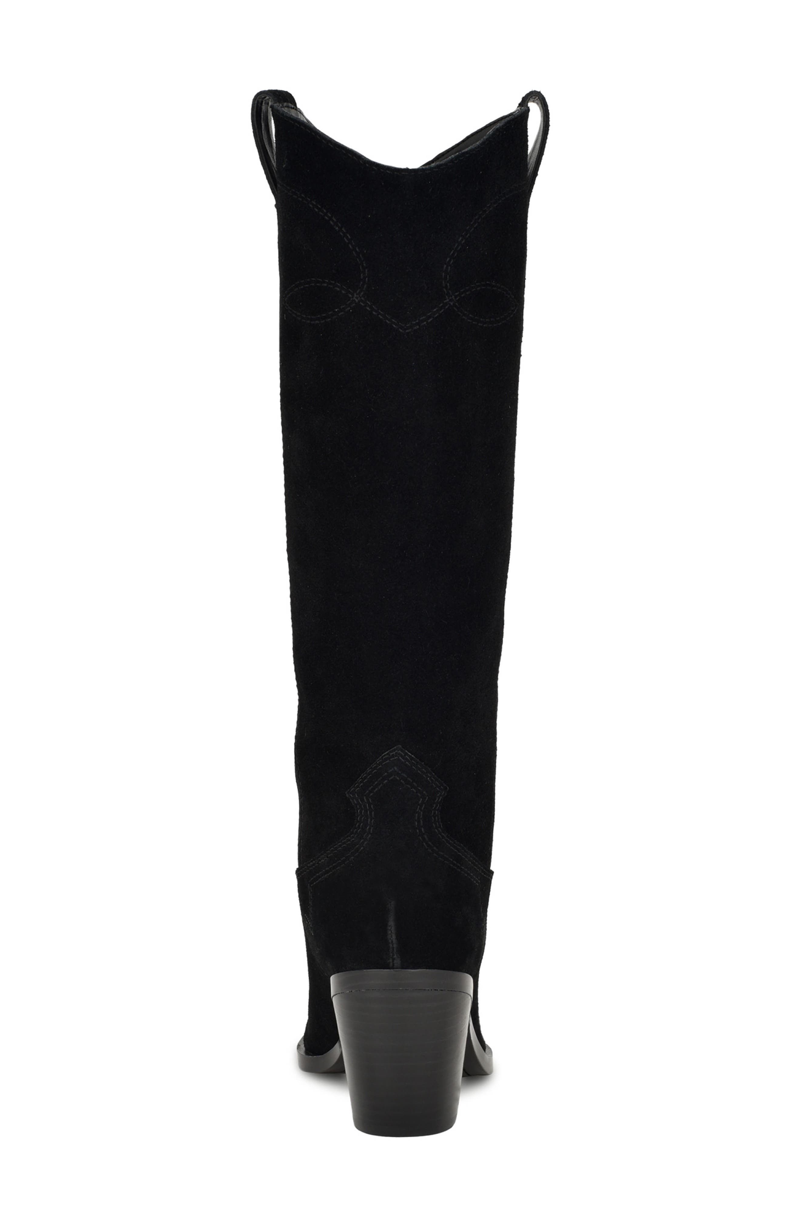 Nine West Smash Knee High Boot, Alternate, color, Black