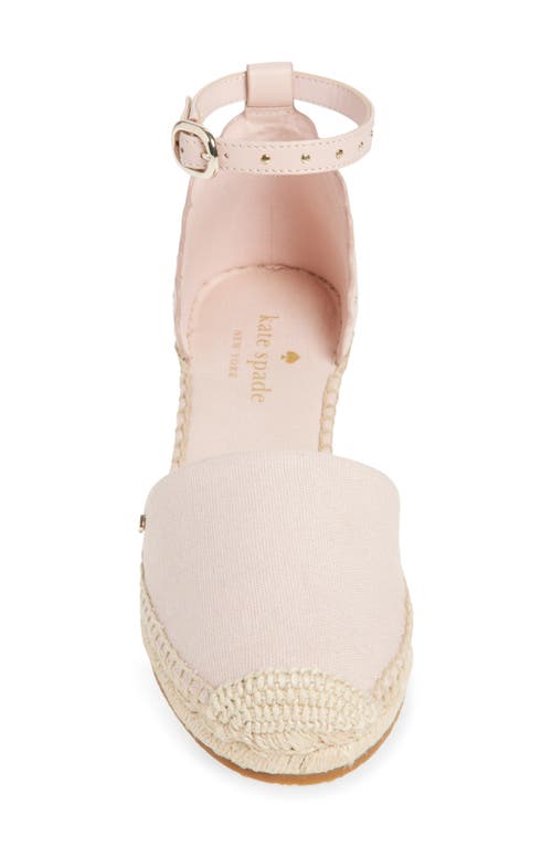 Kate Spade New York Polly Espadrille Wedge Sandal In Rose Smoke