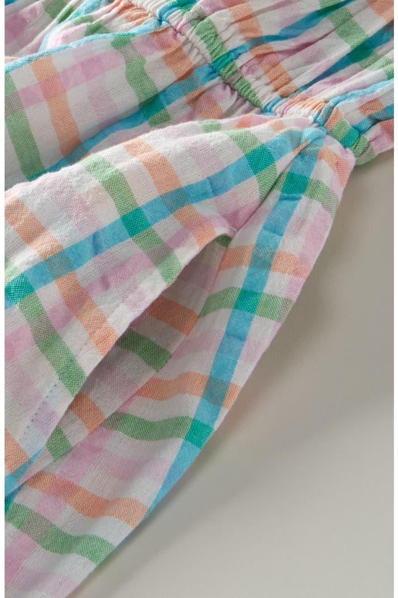 Kids' Ruffle Seersucker Sundress, Alternate, color, PINK ROSEFINCH PICNIC CHECK