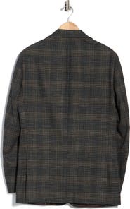 Michael Kors Plaid Notch Lapel Sport Coat