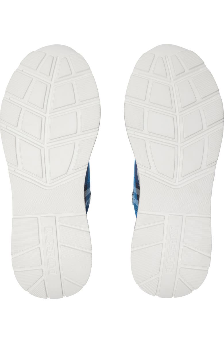 Burberry Regis Check Sneaker, Alternate, color, Hyacinth