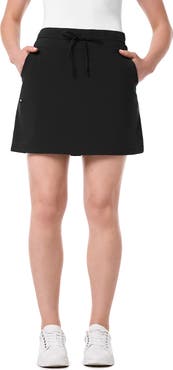 Coolibar Travel Skort with Built-In Shorts & Drawstring - UPF 50+ Sun Protection - Mendocino