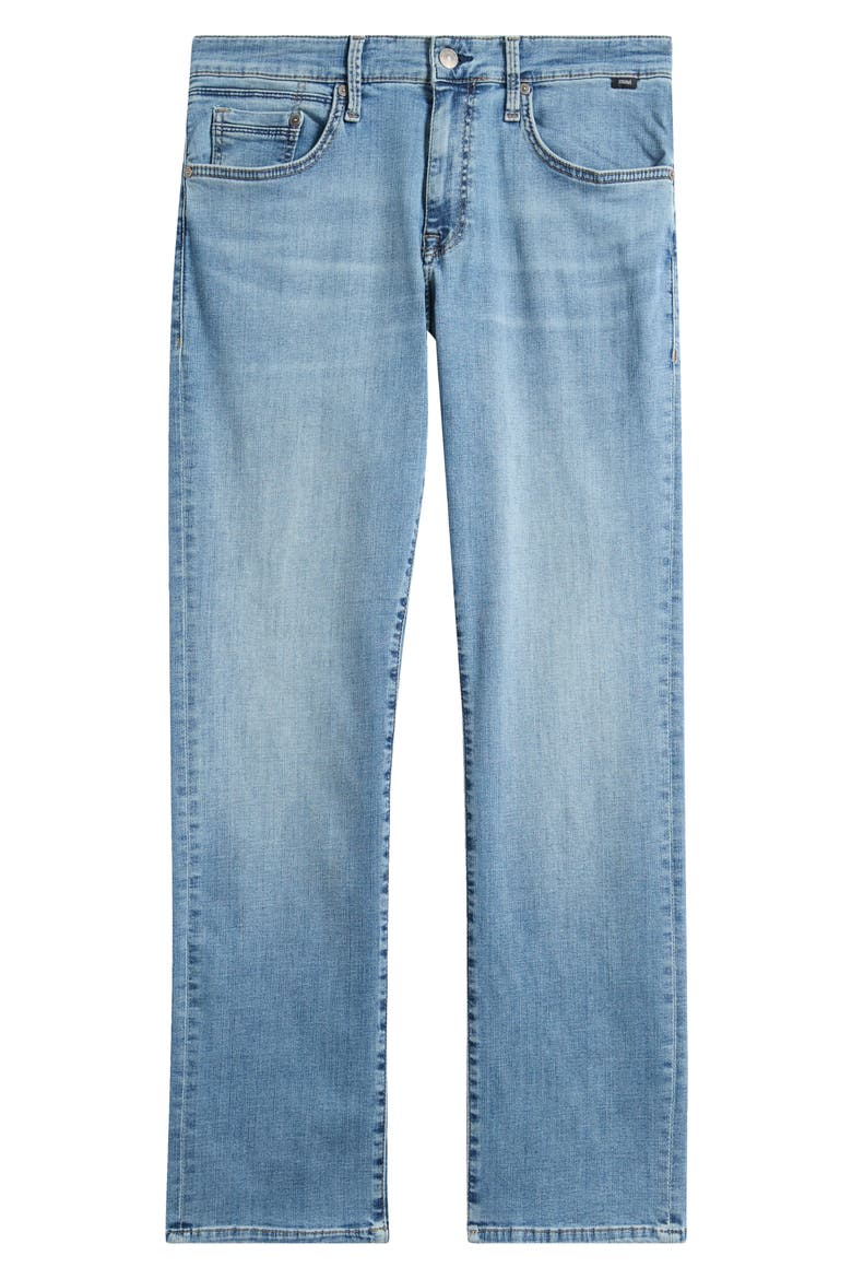 Matt Relaxed Straight Fit Jeans, Alternate, color, LIGHT BRUSHED ORGANIC V