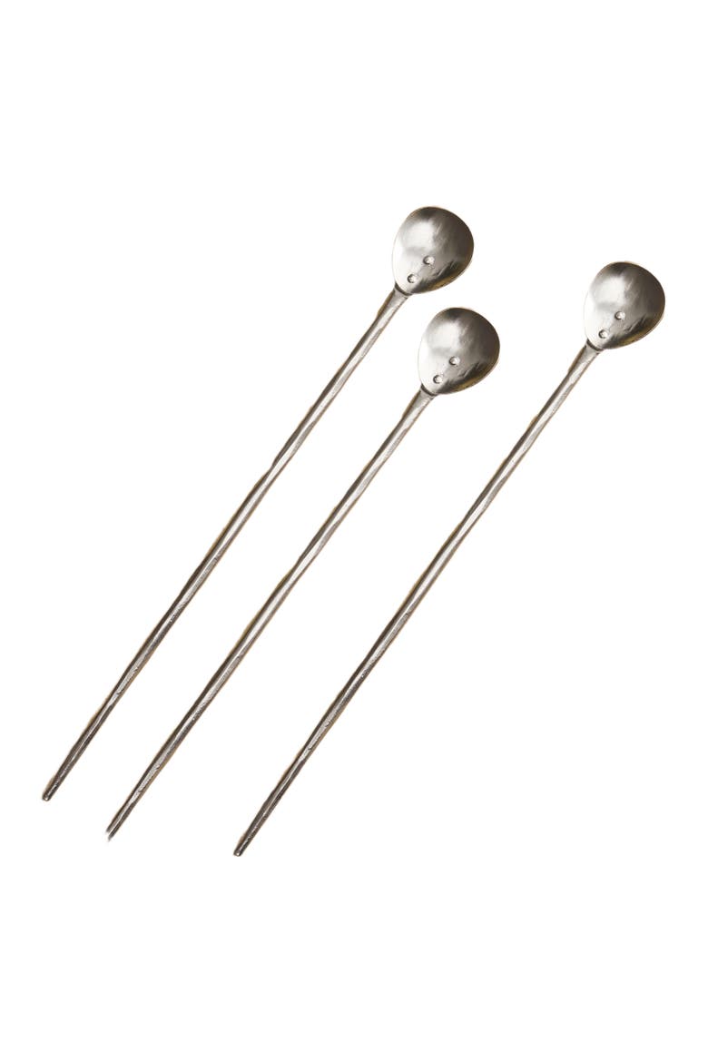 Forge Pewter Tasting Spoons - Set of 3, Main, color, Gray